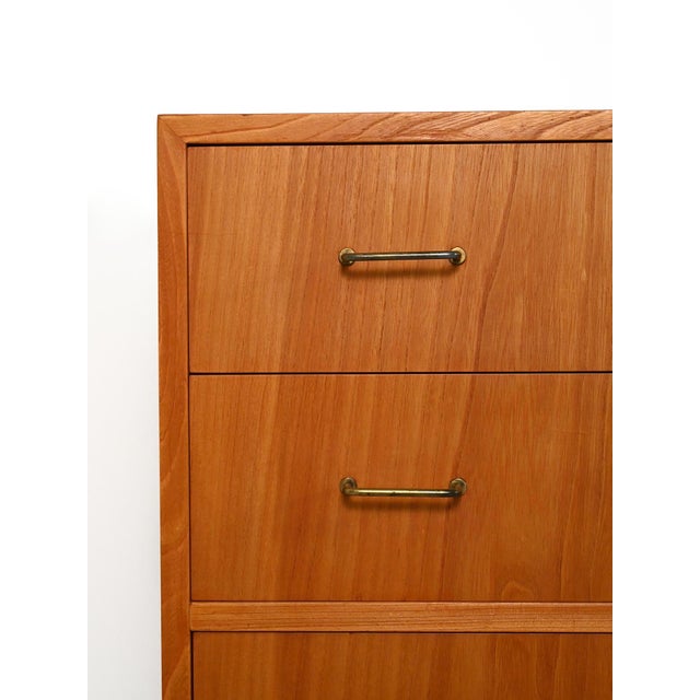 Scandinavian Elm Chest of Drawers, 1950s For Sale - Image 6 of 11