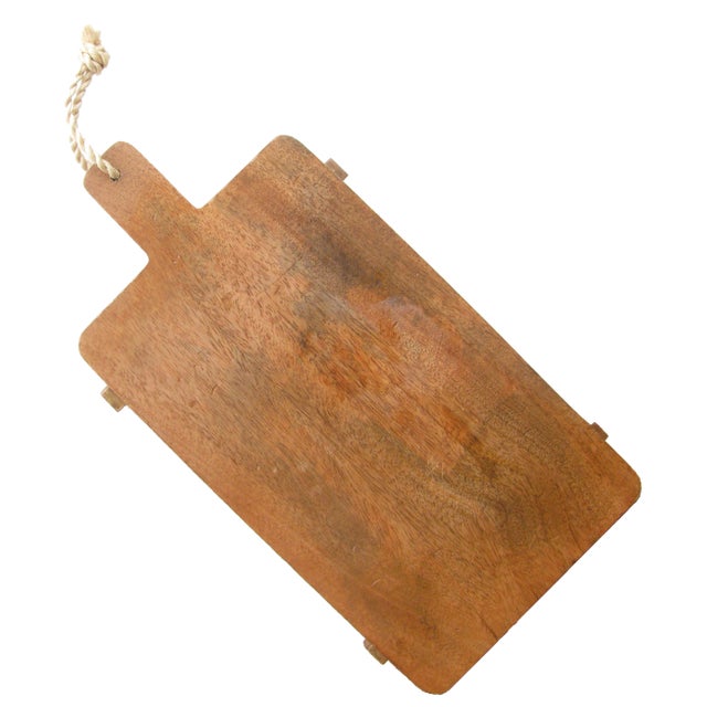 This pair of rustic vintage charcuterie / cheese board exude Farmhouse Chic charm. From the Pottery Barn "Wine & Cheese...
