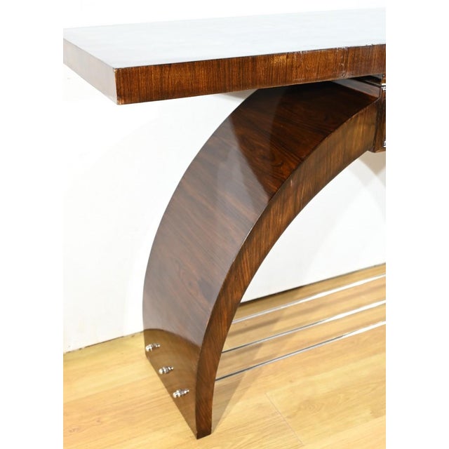 Art Deco Console Table, 1930s For Sale - Image 11 of 18