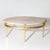 Oval Coffee Tables with Travertine Tops, Italy 1970s For Sale - Image 9 of 9