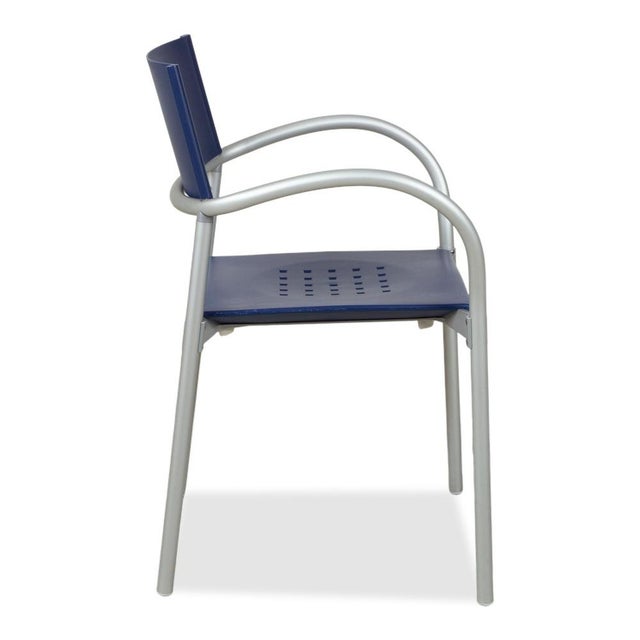 Segis Breeze Plastic Chairs by Carlo Bartoli, Set of 4 For Sale - Image 12 of 16
