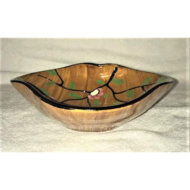 Vintage HandPainted Ceramic Candy Dish Made in Italy Chairish