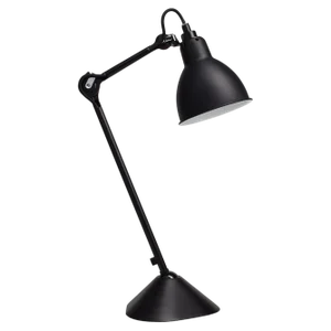 Black Lampe Gras N° 205 Table Lamp by Bernard-Albin Gras