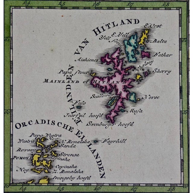 Traditional England, Scotland & Ireland: A Hand Colored Map of Great Britain by Tirion For Sale - Image 3 of 6