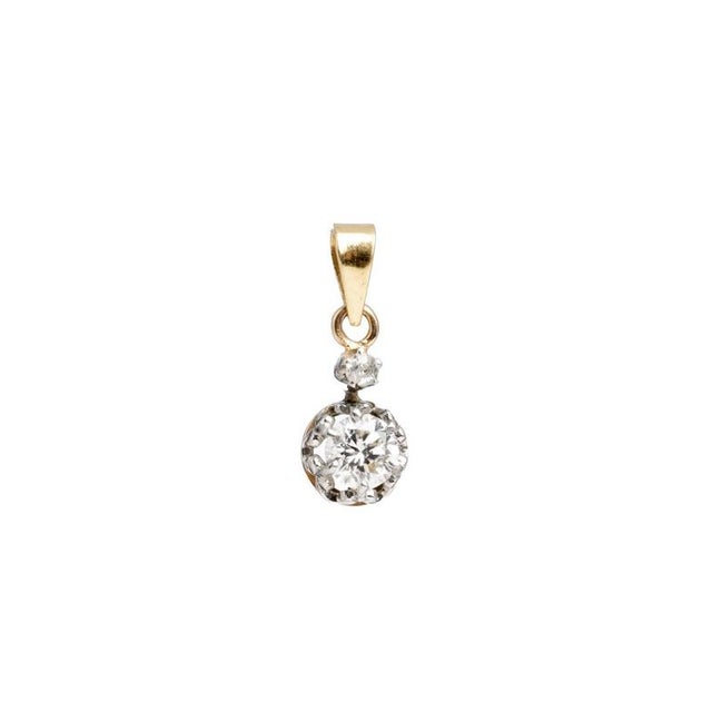 Pendant in 18k Gold and Diamonds For Sale - Image 6 of 6