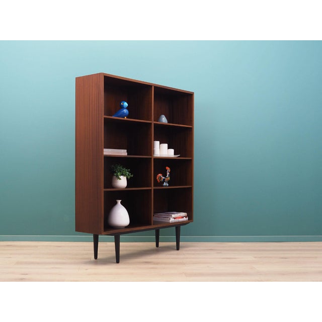 Vintage Danish Mahogany Bookcase from Omann Jun, 1970s For Sale - Image 4 of 17