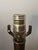 Paul Hanson Mid 20th Century Paul Hanson Chinoiserie Ocher Yellow Ceramic Table Lamp With Original Shade For Sale - Image 4 of 11