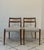 Mid-Century Modern Anne Chairs with Teak Frames by Johannes Andersen for Uldum Møbelfabrik, 1960s, Set of 2 For Sale - Image 3 of 14