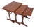 Mid-Century Fresco Nesting of Tables in Teak from G-Plan, 1960s, Set of 3 For Sale