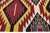 Native American Modern Multicolor Navajo Style Wool Area Rug With Geometric Eye Dazzler Motif For Sale - Image 3 of 8