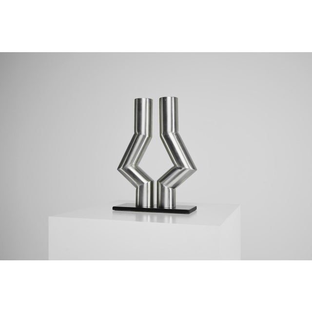 Vintage Tubular Sculpture by Rudolf Wolf, 1975 For Sale - Image 3 of 10