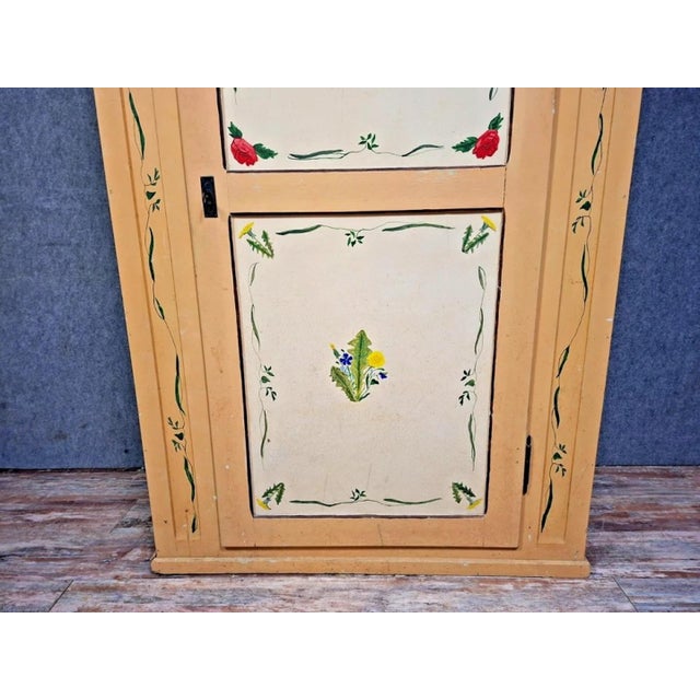 Traditional Folk Cabinet in Wood For Sale - Image 3 of 11