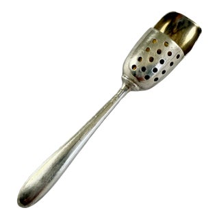 Estate Sterling Silver Sugar and Spice Toast Dusting Spoon For Sale