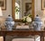 A classic pair of blue and white ginger jars, decorated throughout with delicate Chinese landscapes and floral motifs. The...