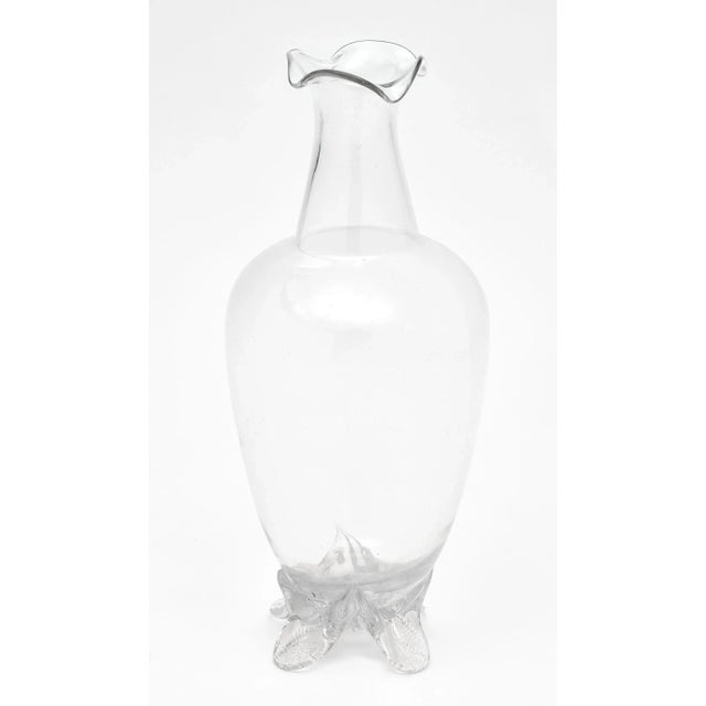 Glass Antique French Glass Perfume Bottles - a Pair For Sale - Image 7 of 10