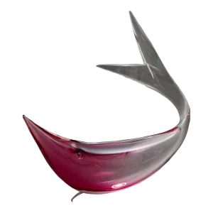 Renato Anatra Signed Murano Italy Large Art Glass Fish Figurine Sculpture