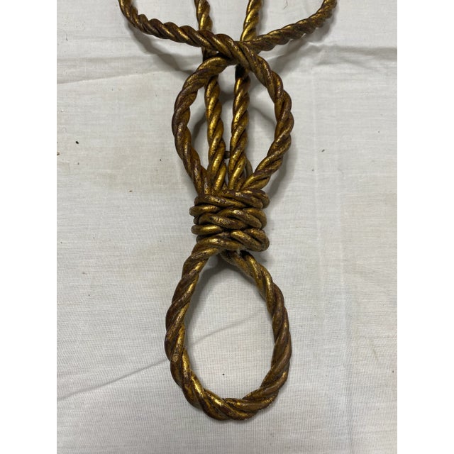 1940s Vintage Italian Tole Sconces For Sale - Image 5 of 9