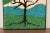 Mid-Century Modern Tree Silhouette Framed Hand Hooked Tapestry For Sale - Image 3 of 7