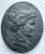 Ceramic Pair of Large 16" Tall Bacchante Roman Figures Ceramic Plaques For Sale - Image 7 of 12