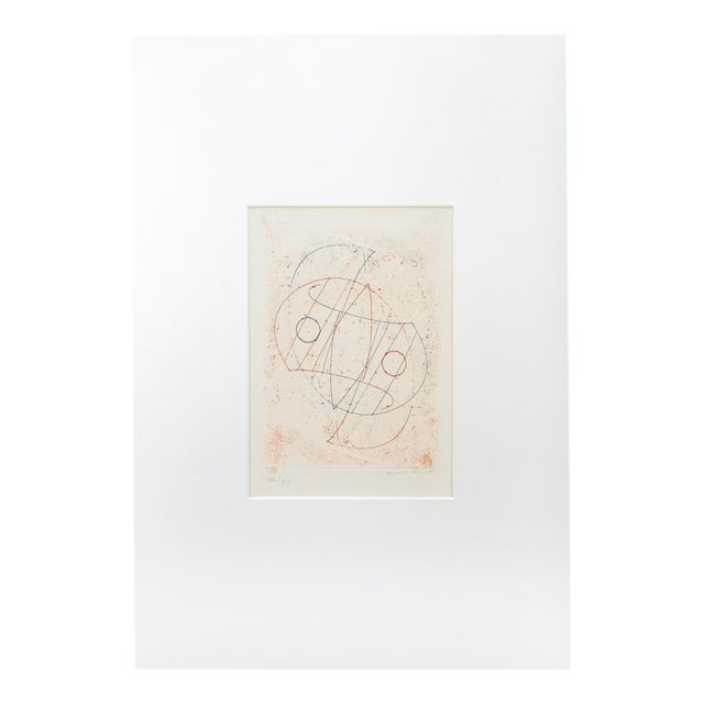Max Ernst, Obliques, Edition of 57, 1967, Etching For Sale
