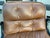 Knoll Vintage Charles Pollock for Knoll Brown Leather Desk Chair For Sale - Image 4 of 18