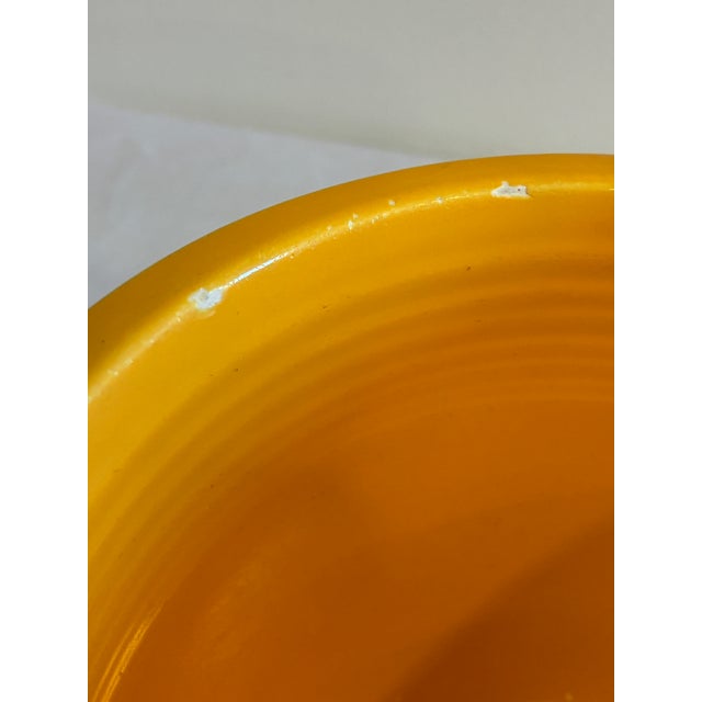 Vintage Fiesta Yellow #3 Nesting Mixing Bowl, Homer Laughlin, Usa For Sale - Image 9 of 9