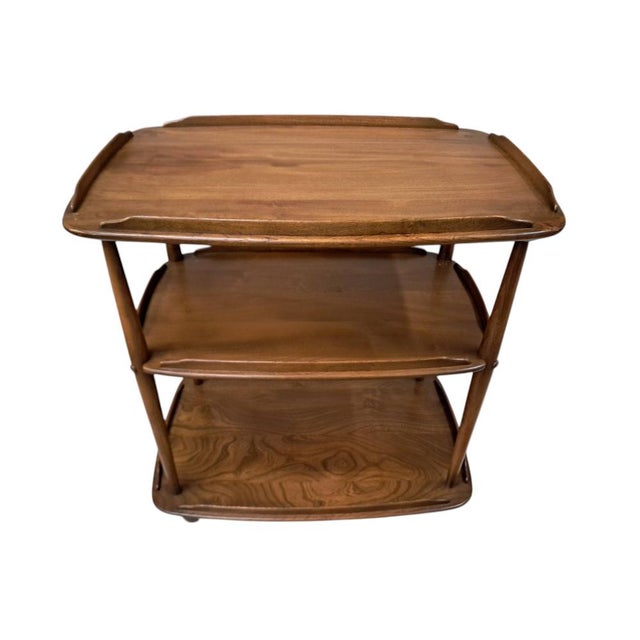 Mid-Century Modern Drinks Trolley with Glass Tops by Lucian Ercolani for Ercol, 1960s For Sale - Image 16 of 16