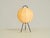 Mid-Century Modern Tripod Raffia Table Lamp, 1950s For Sale - Image 6 of 18