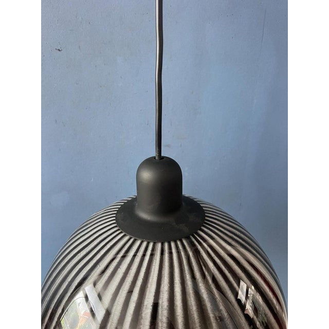 Mid-Century Glass Hanging Lamp by Peill and Putzler For Sale - Image 11 of 12