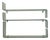 Glass Babila Shelves by Luca Casini for Fiam, Italy, 1990s, Set of 3 For Sale
