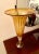 1990s 1990s Murano Style Glass Fluted Pedestal Style Dramatic Taper Tulip Vase, Made in Italy For Sale - Image 5 of 9