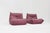 Ligne Roset Vintage Togo Chairs by Michel Ducaroy for Ligne Roset, 1974, Set of 2 For Sale - Image 4 of 8
