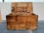 Wood Antique Pine Beer Crate With Iron Handles For Sale - Image 7 of 12