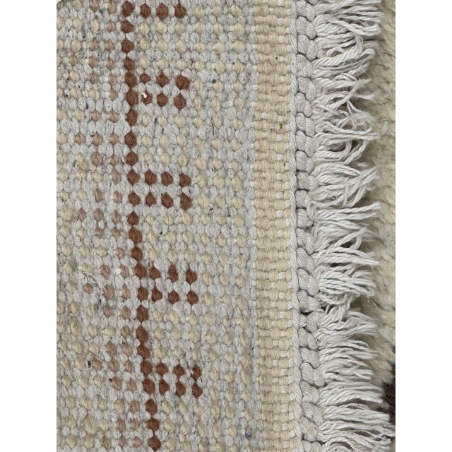 Mid-Century Moroccan Art Deco Design Rug, 1940s For Sale - Image 11 of 12