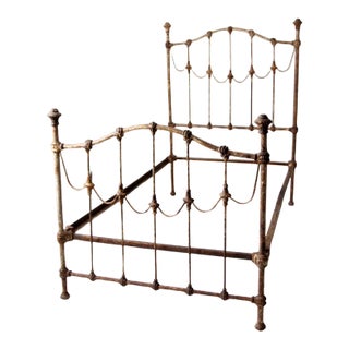 Antique Victorian Twin Bed For Sale
