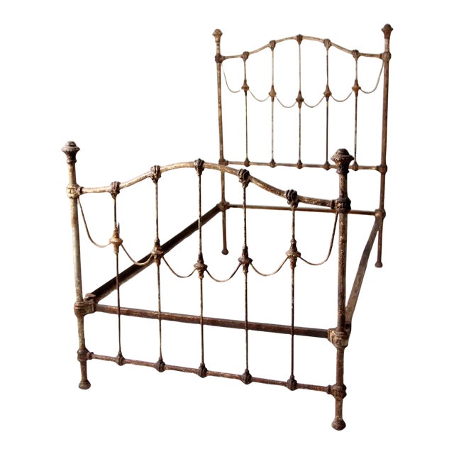 Antique Victorian Twin Bed For Sale