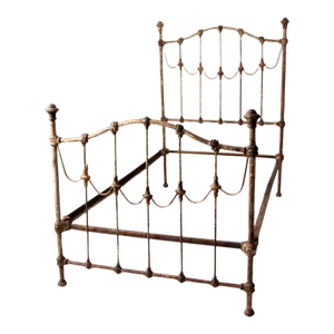 Antique Victorian Twin Bed