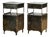 Vintage Iron Bedside Tables, 1950s, Set of 2 For Sale
