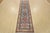 Farmhouse Kazak Runner 2’9” X 9’3” Blue Wool Tribal Hand-Knotted Oriental Rug For Sale - Image 3 of 13