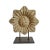 Tan Vintage Sandstone Flower on Stand For Sale - Image 8 of 8