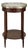 Louis XVI Mahogany Table ~ Gueridon With Carrara Marble and Brass For Sale