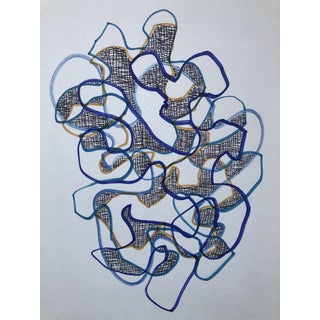 1991 Atomic Drawing by William Glen Davis For Sale