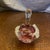 Late 20th Century Studio Art Glass Perfume Bottle - Cranberry Core Signed by Artist Loretta Eby For Sale - Image 5 of 10