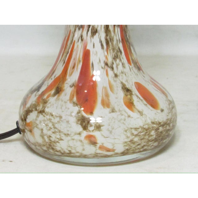 French La Rochére Studio Art Glass Lamp For Sale - Image 10 of 14