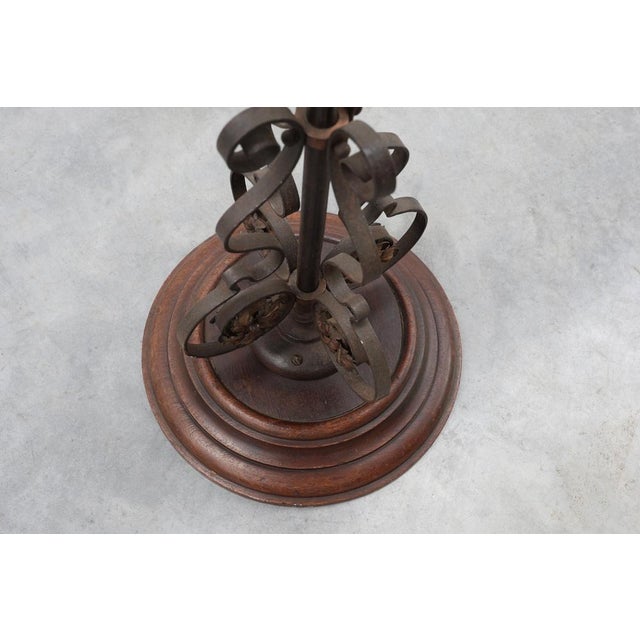 Art Nouveau Planter in Metal and Copper, France, 1920s For Sale - Image 10 of 12