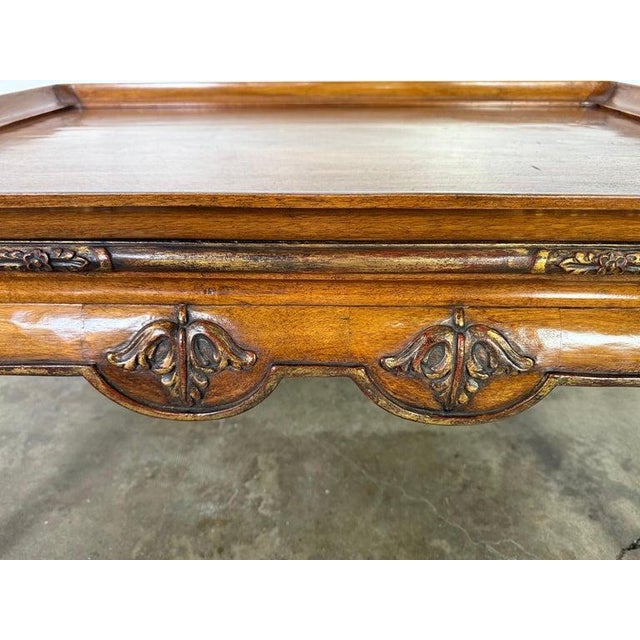 English Chippendale Style Coffee Table For Sale - Image 13 of 15