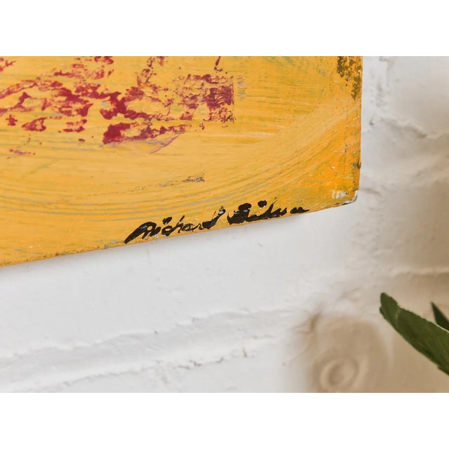 Mid 20th Century Mid 20th Century Untitled Abstract Art by Richard Silva For Sale - Image 5 of 7