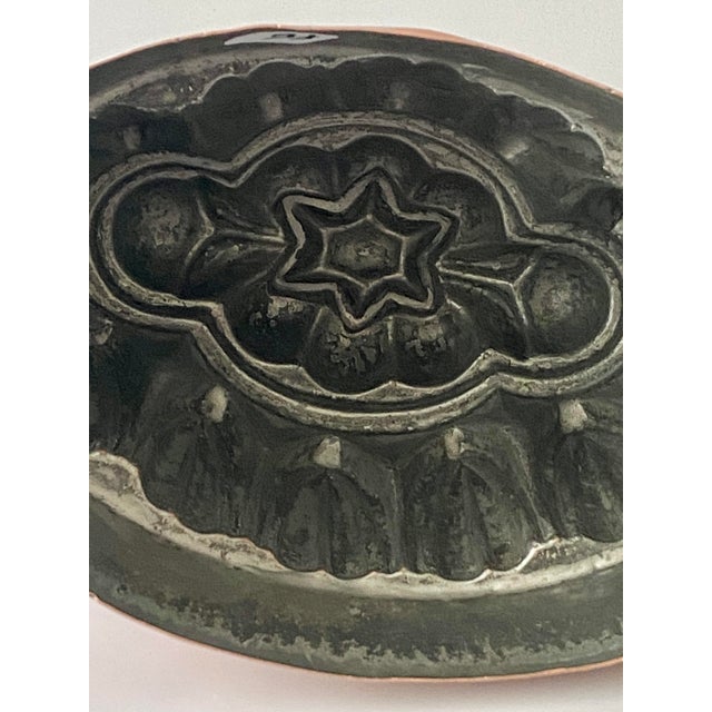 19th C Antique English Copper Jelly Mold For Sale - Image 13 of 16