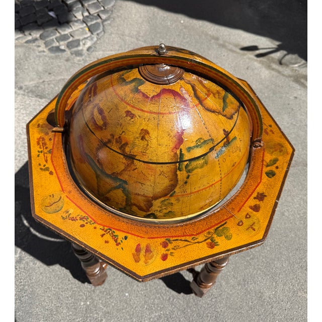 Vintage Globe-Shaped Bar Cabinet, 1960s For Sale - Image 10 of 14