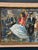 Mid-Century Modern Dancing Couple in Lively Setting, 1950s, Oil on Canvas, Framed For Sale - Image 3 of 18
